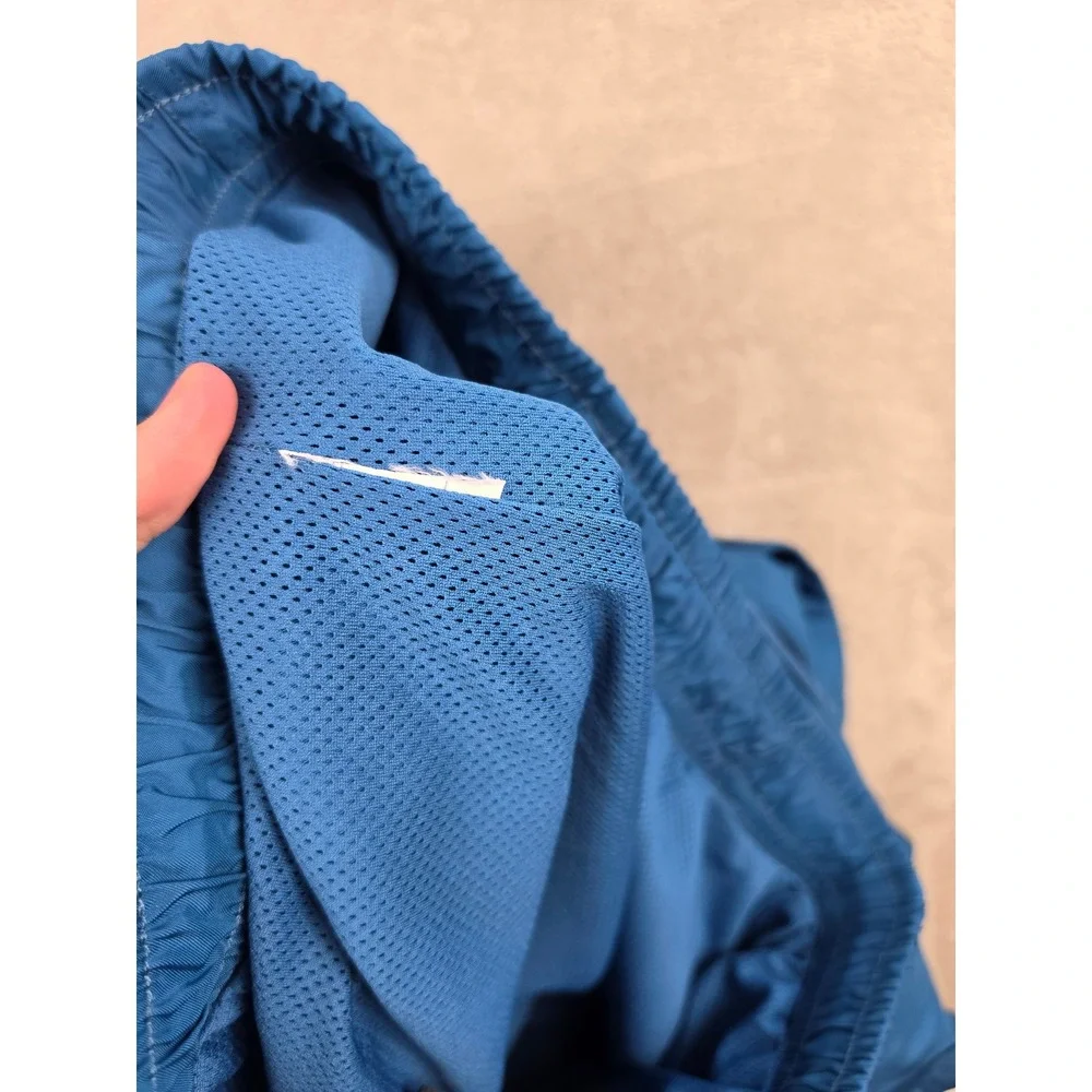 Jordan Swim Shorts Mens XL Blue Jumpman Mesh Lined Pockets Drawstring